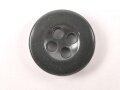 Kunstharzknopf dunkelgrün, Durchmesser 15 mm. Sie erhalten zehn ( 10 ) Stück