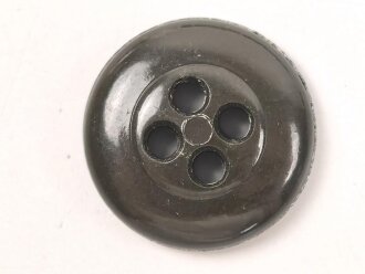 Kunstharzknopf braun.  Durchmesser 15 mm. Sie erhalten zehn ( 10 ) Stück
