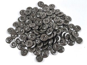 Kunstharzknopf braun.  Durchmesser 15 mm. Sie erhalten zehn ( 10 ) Stück