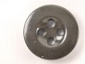 Kunstharzknopf braun.  Durchmesser 15 mm. Sie erhalten zehn ( 10 ) Stück