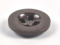 Kunstharzknopf braun.  Durchmesser 14,5 mm. Sie erhalten zehn ( 10 ) Stück
