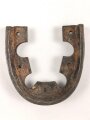 Paar Absatzeisen für Marschstiefel der Wehrmacht. Breite an der offenen Seite außen gemessen 67mm