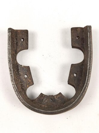 Paar Absatzeisen für Marschstiefel der Wehrmacht. Breite an der offenen Seite außen gemessen 77mm
