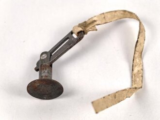 Ersatzteil für einen Tornister der Wehrmacht, Eisen