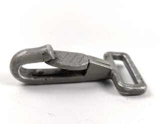 Haken für einen Tragriemen der Wehrmacht, Leichtmetall
