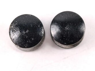 2 x Doppelpilzkopf Wehrmacht aus lackiertem Leichtmetall,...