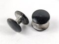 2 x Doppelpilzkopf Wehrmacht aus lackiertem Leichtmetall, Durchmesser 6mm