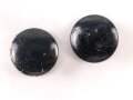 2 x Doppelpilzkopf Wehrmacht aus lackiertem Leichtmetall, Durchmesser 6mm