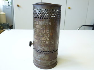 Dochtlampe für Sammleranwärmung Wehrmacht ( für KFZ Z.B....