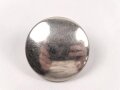 11 x  silberner Knopf für eine SA Bluse. Glatt , RZM, 21mm, gebraucht