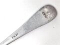 Kantinenbesteck Luftwaffe, Löffel aus Aluminium, datiert 1937