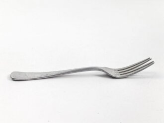 Kantinenbesteck Heer, Gabel aus Leichtmetall, markiert...