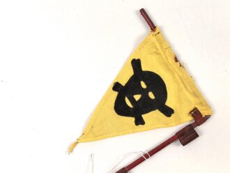 Gaswarnfähnchen Wehrmacht