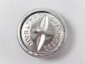 6 x Knopf silbern für zum Beispiel den Waffenrock der Luftwaffe, je 21mm