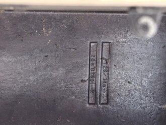 Feldfernsprecher 33 Wehrmacht. Gebraucht, datiert 1943, Funktion nicht geprüft