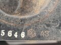 Feldfernsprecher 33 Wehrmacht. Gebraucht, datiert 1943, Funktion nicht geprüft