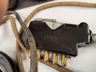 Feldfernsprecher 33 Wehrmacht. Gebraucht, datiert 1943, Funktion nicht geprüft