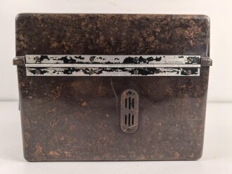 Feldfernsprecher 33 Wehrmacht. Gebraucht, datiert 1942, Funktion nicht geprüft
