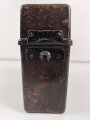 Feldfernsprecher 33 Wehrmacht. Gebraucht, datiert 1942, Funktion nicht geprüft