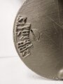 Tschechoslowakei, Grabenoptik Hersteller SRB & STYS Praha, datiert 1938. Gesamtlänge etwa 150cm, überlackiertes Stück. Einfache, aber effektive Bauart, durch einen Stahlseilzug lässt sich der Ausblickspiegel verstellen. Überlackiertes Stück