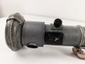 Entfernungsmesser 36 der Wehrmacht, Hersteller fwq 1942. Gute Durchsicht, vermutlich überlackiertes Stück. Gängig, Gummi weich