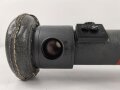 Entfernungsmesser 36 der Wehrmacht, Hersteller fwq 1942. Gute Durchsicht, vermutlich überlackiertes Stück. Gängig, Gummi weich