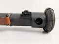 Entfernungsmesser 36 der Wehrmacht, Hersteller fwq 1942. Gute Durchsicht, vermutlich überlackiertes Stück. Gängig, Gummi weich