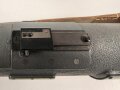 Entfernungsmesser 36 der Wehrmacht, Hersteller fwq 1942. Gute Durchsicht, vermutlich überlackiertes Stück. Gängig, Gummi weich