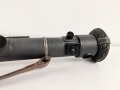 Entfernungsmesser 36 der Wehrmacht, Hersteller fwq 1942. Gute Durchsicht, vermutlich überlackiertes Stück. Gängig, Gummi weich