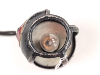 Kraftfahrzeug Notleuchte VDO. Originallack, Funktion nicht geprüft. Höhe etwa 9cm
