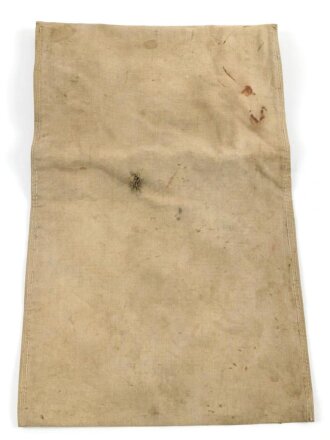 Aufbewahrungstasche Wehrmacht. Maße 29 x 49cm, Hersteller und 1941 gestempelt, ungereinigt