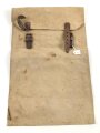 Aufbewahrungstasche Wehrmacht. Maße 29 x 49cm, Hersteller und 1941 gestempelt, ungereinigt