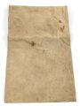 Aufbewahrungstasche Wehrmacht. Maße 29 x 49cm, Hersteller und 1941 gestempelt, ungereinigt