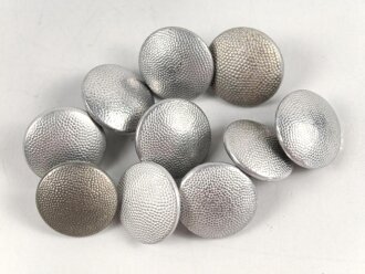 10 x Uniformknopf Wehrmacht, Durchmesser 18,5-19mm,...