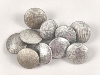 10 x Uniformknopf Wehrmacht, Durchmesser 18,5-19mm,...
