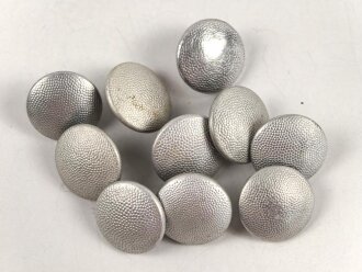 10 x Uniformknopf Wehrmacht, Durchmesser 18,5-19mm,...