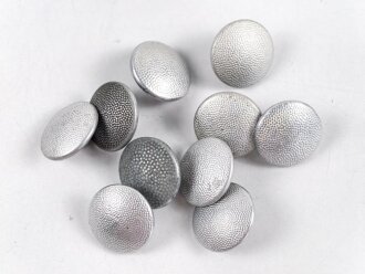 10 x Uniformknopf Wehrmacht, Durchmesser 18,5-19mm,...