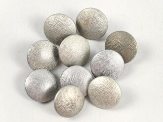 10 x Uniformknopf Wehrmacht, Durchmesser 18,5-19mm,...