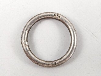 Bandring für ein eisernes Kreuz 2. Klasse 1939. Ringmarkierung " 65" für Klein & Quenzer Oberstein