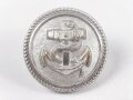 Kriegsmarine, silberner Knopf 20mm