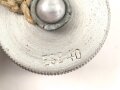 Feldflasche Wehrmacht, stark gebraucht, Leder zum Teil trocken