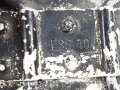 Feldflasche Wehrmacht, stark gebraucht, Leder zum Teil trocken