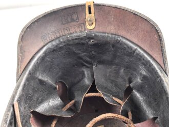 Preussen , unvollständige Pickelhaube für Mannschaften. Kammerstück von 1888 , ungereinigt.