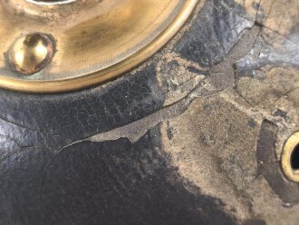 Preussen , unvollständige Pickelhaube für Mannschaften. Kammerstück von 1888 , ungereinigt.