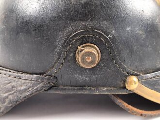 Preussen , unvollständige Pickelhaube für Mannschaften. Kammerstück von 1888 , ungereinigt.