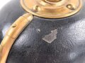 Preussen , unvollständige Pickelhaube für Mannschaften. Kammerstück von 1888 , ungereinigt.
