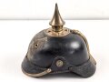 Preussen , unvollständige Pickelhaube für Mannschaften. Kammerstück von 1888 , ungereinigt.