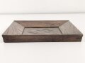 Kaiserreich, gerahmtes Metallrelief darstellend Generalfeldmarschall von Moltke. Maße des Rahmen 24,5 x 29cm