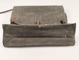 Segeltuchtasche Wehrmacht, Maße etwa 47 x52 x 18cm. Gebraucht