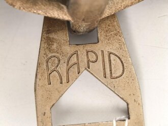 Gigantischer Reissverschluss " RAPID" Hersteller dhv, WaA 217. Gesamtlänge 44,5cm